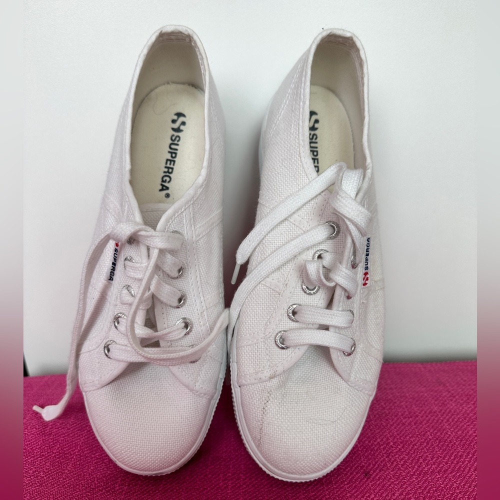 Bright White Superga!